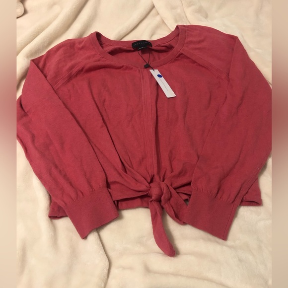 Sanctuary Women's Laguna Tie Front Sweater - Picture 4 of 12